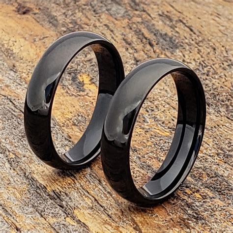 tungsten women's rings